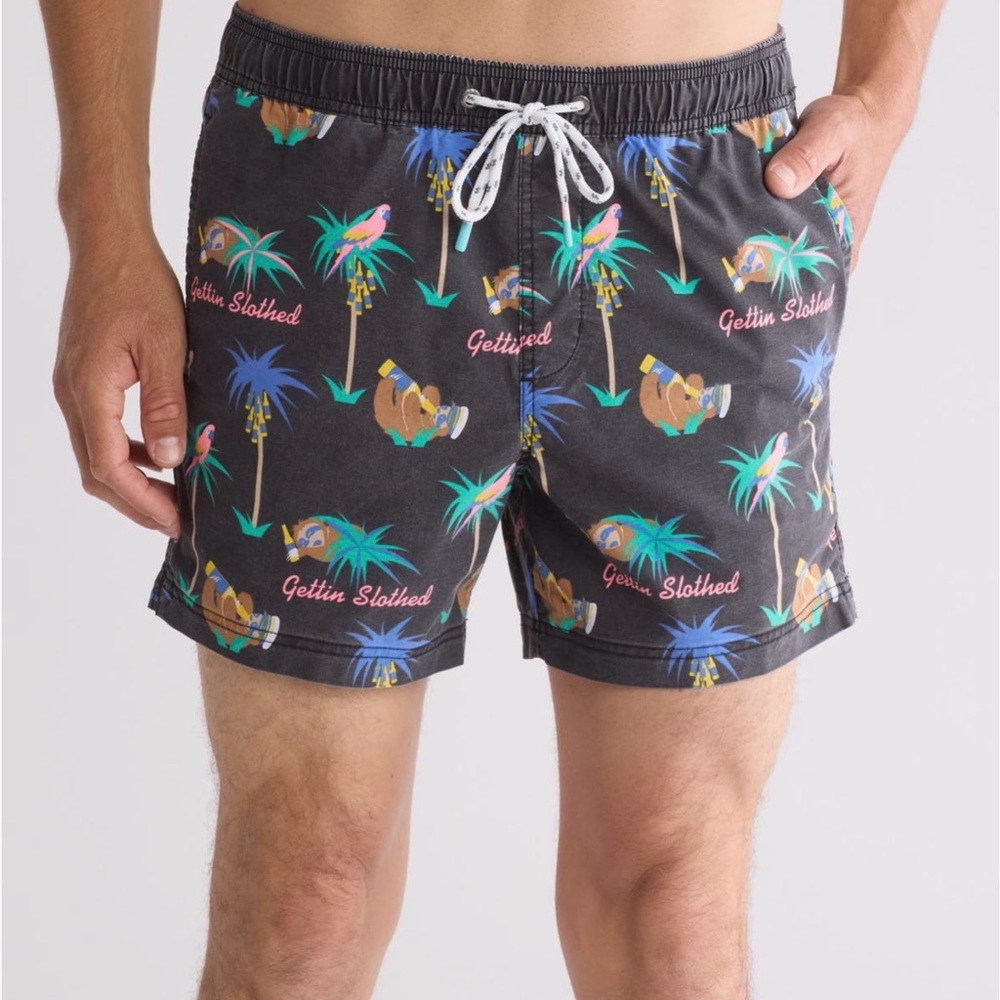 Party Pants mens swim trunks size s